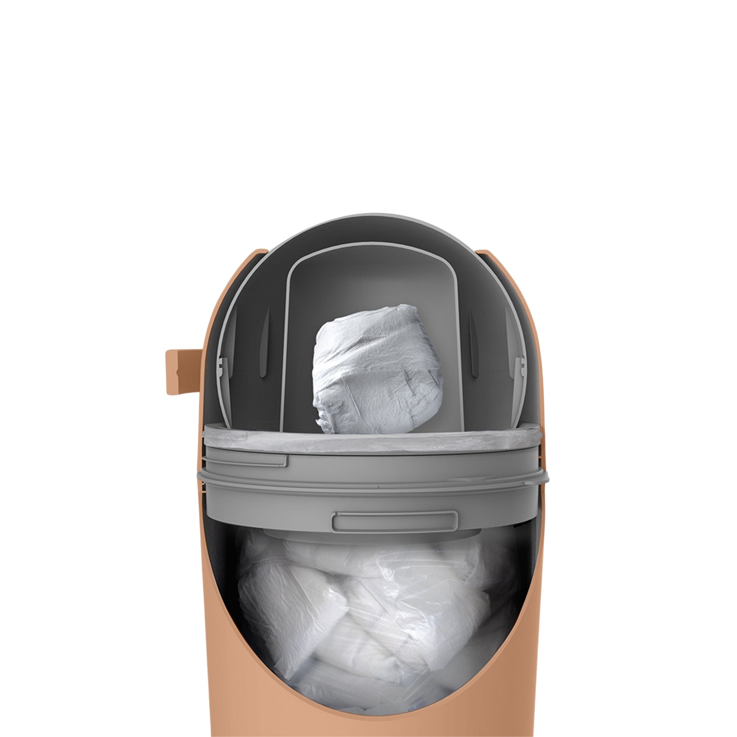 Aster Nappy Bin - Terracotta