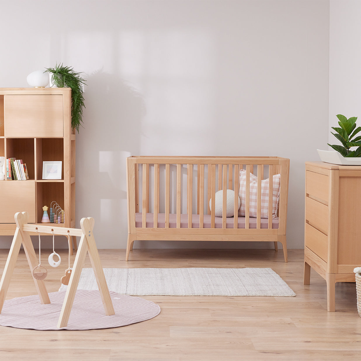 Amara Cot - Beech
