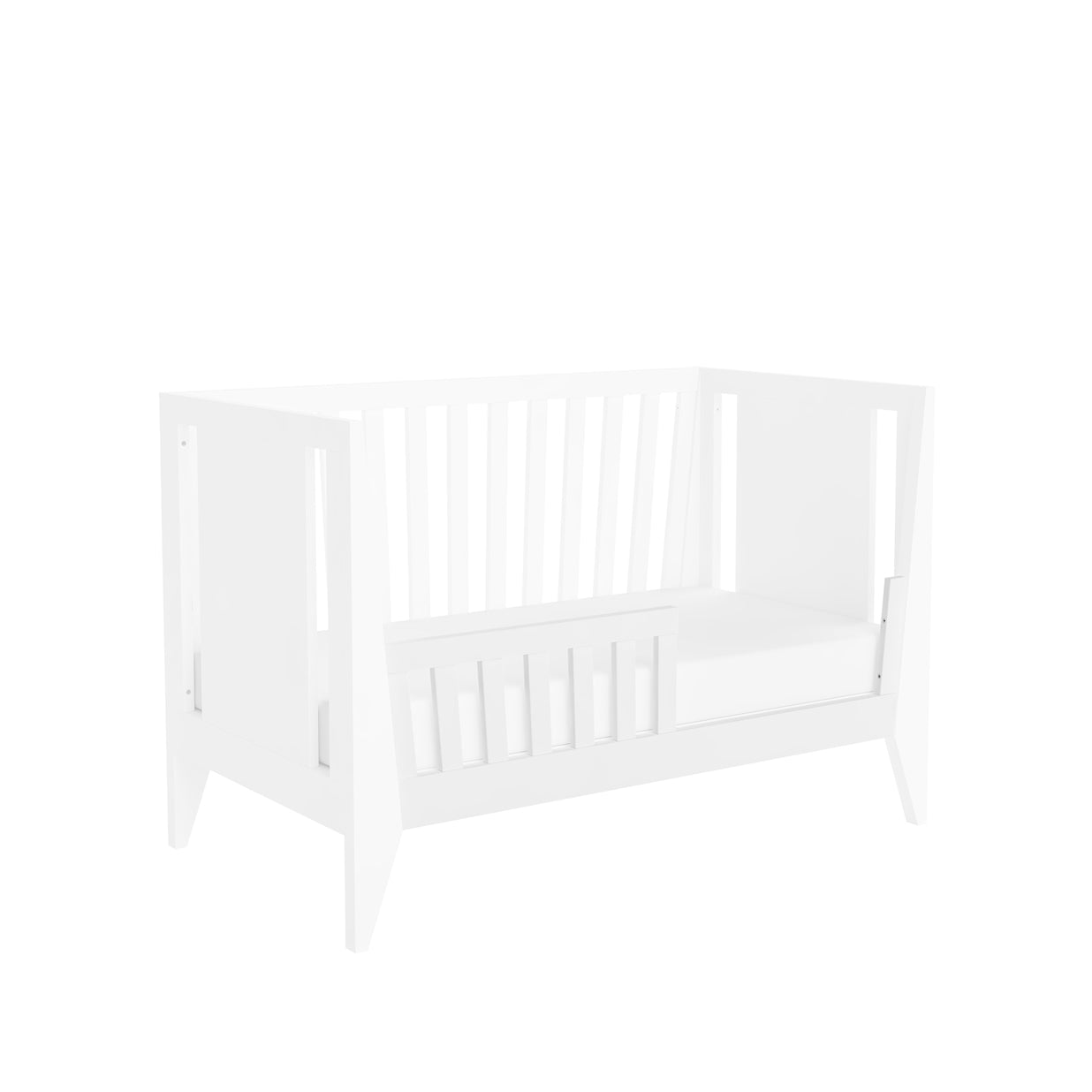 Franka Cot Junior Bedrail - White