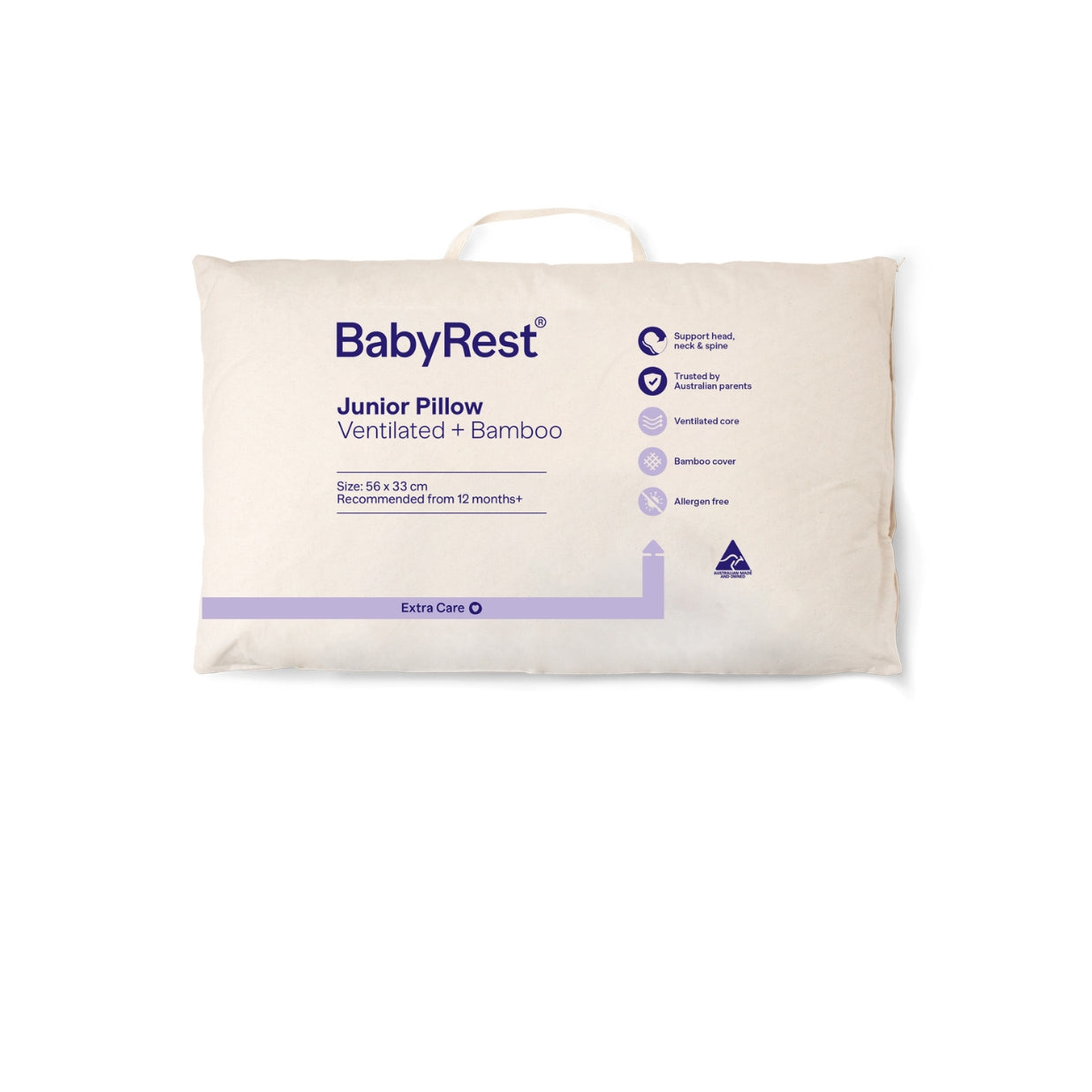 Junior Pillow - Ventilated + Bamboo