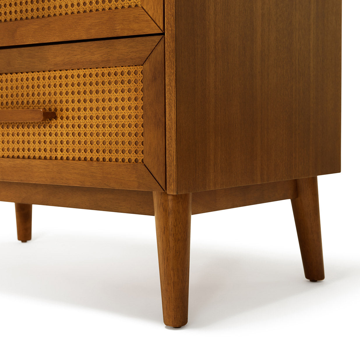 Kaya Cot & Chest Nursery Package - Teak
