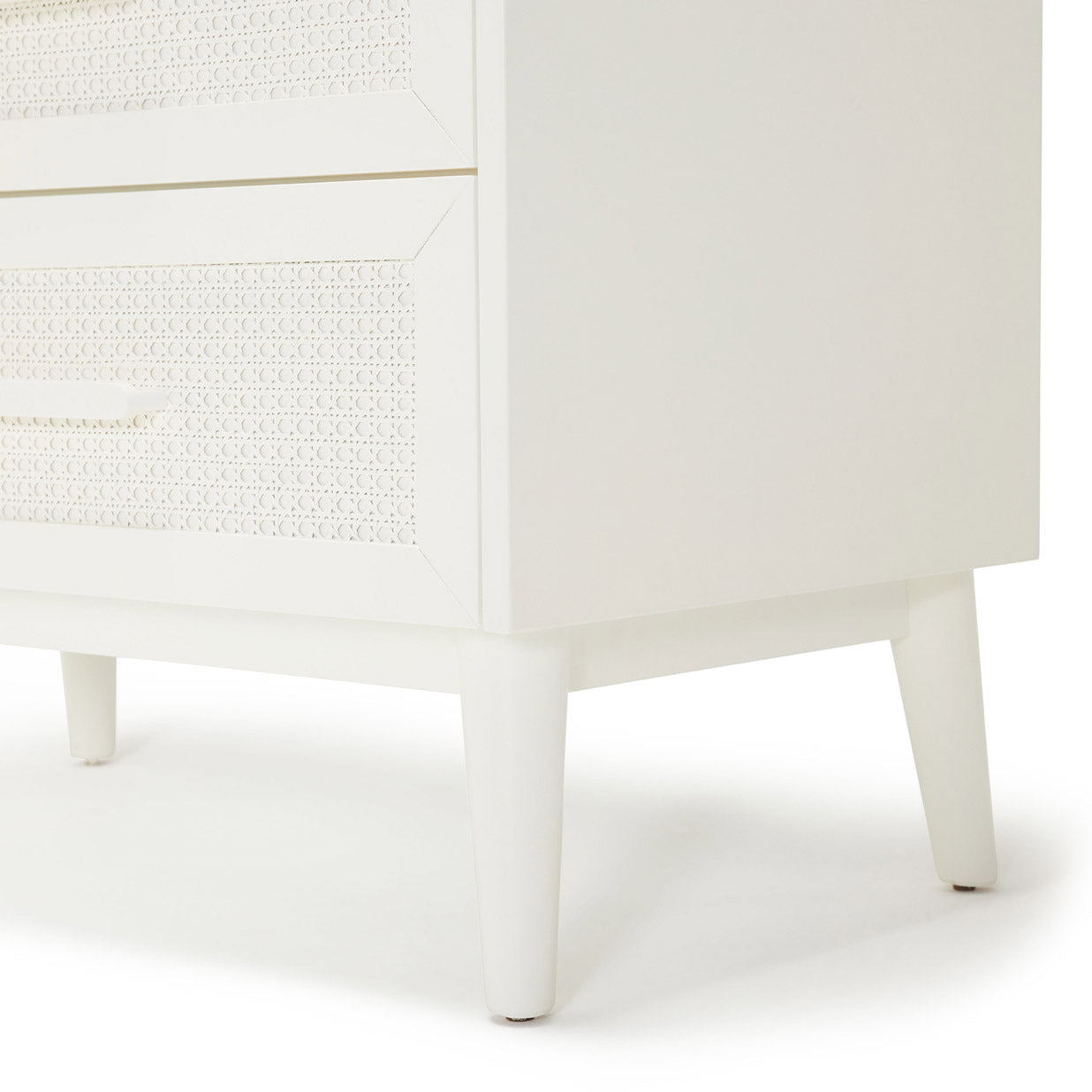 Kaya Cot & Chest Nursery Package - White