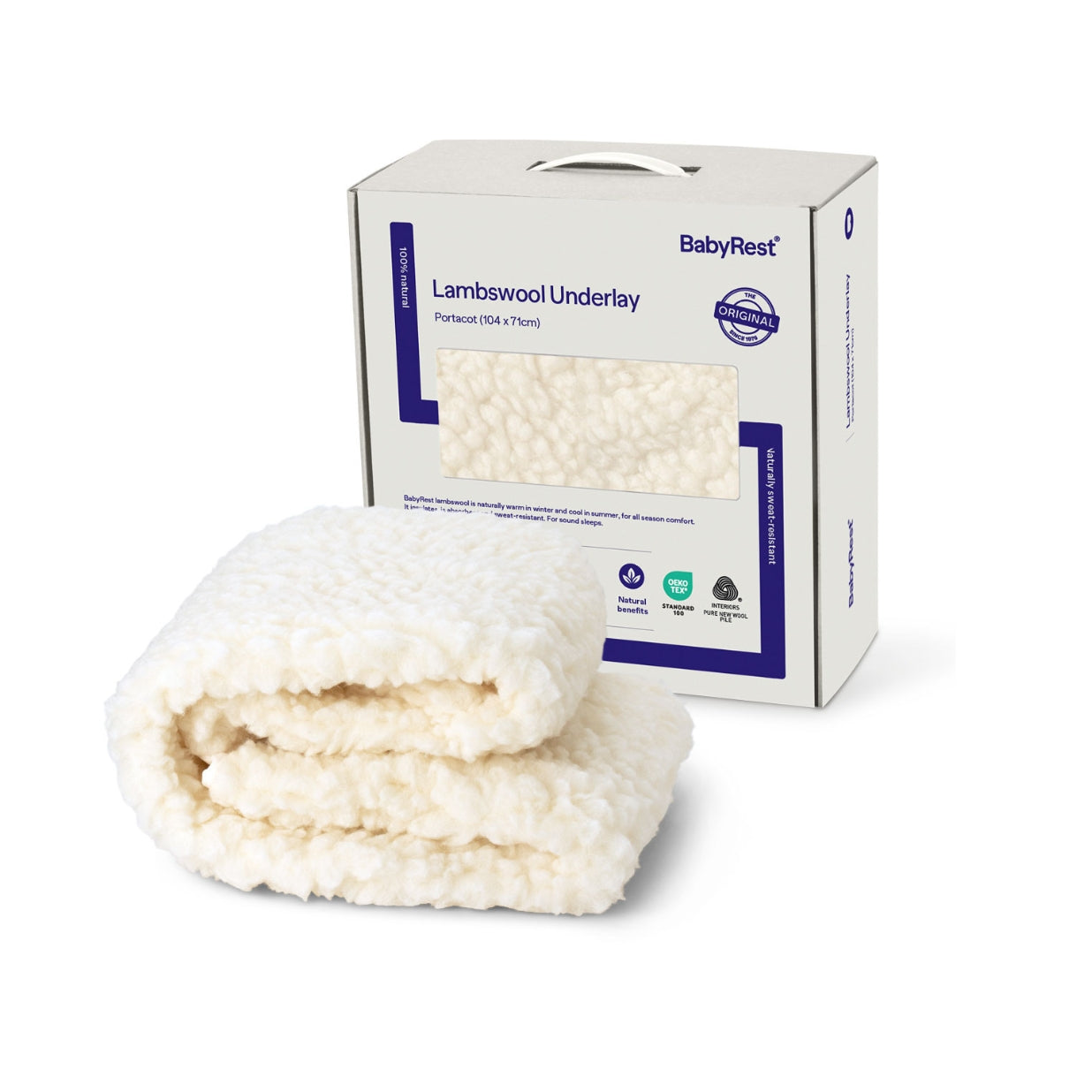Lambswool Cot Underlay