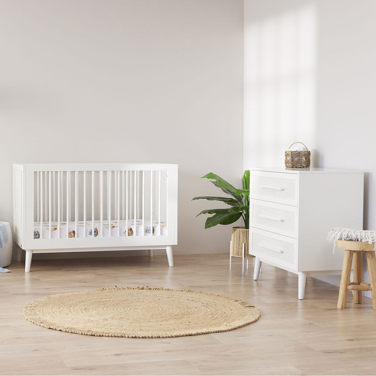 Beckett Chest 3 Drawer - White