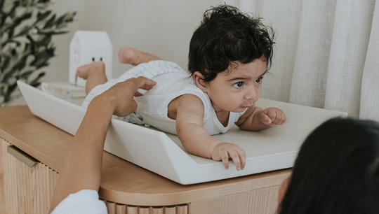 Double duty: How the Nova change mat makes tummy time easy