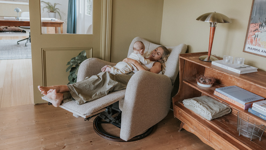 How to customise your Nursery Chair with a Decorative Base Ring