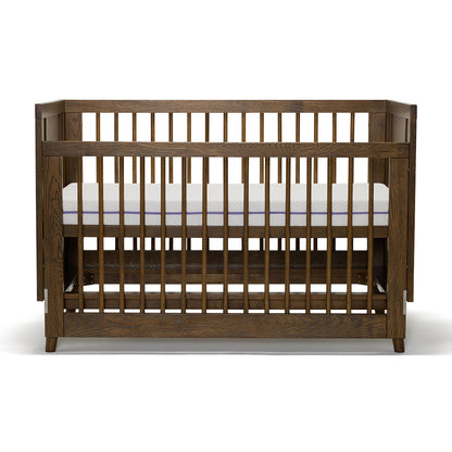 Beckett Dropside Cot Heritage Walnut