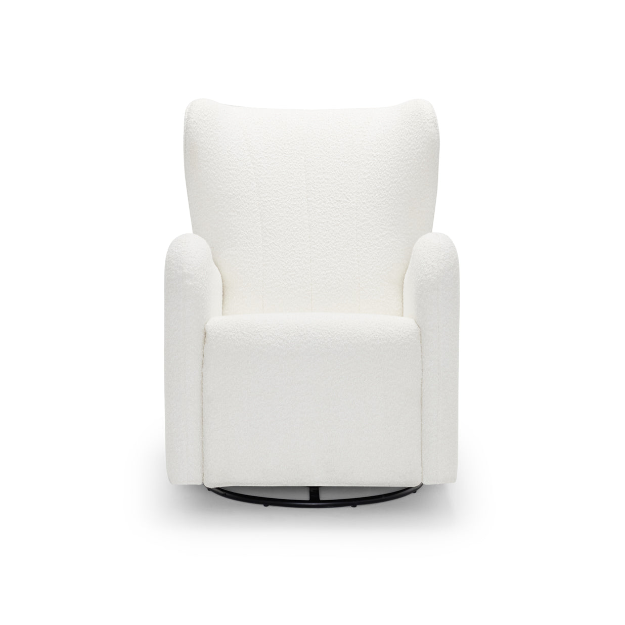 Amelia Nursery Chair - White Boucle