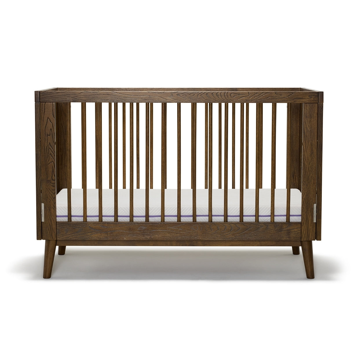 Beckett Dropside Cot Heritage Walnut