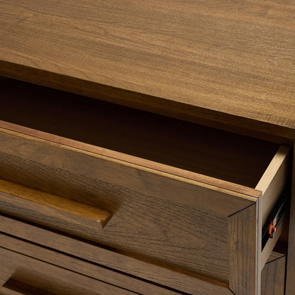 Beckett Chest 3 Drawer. Heritage Walnut
