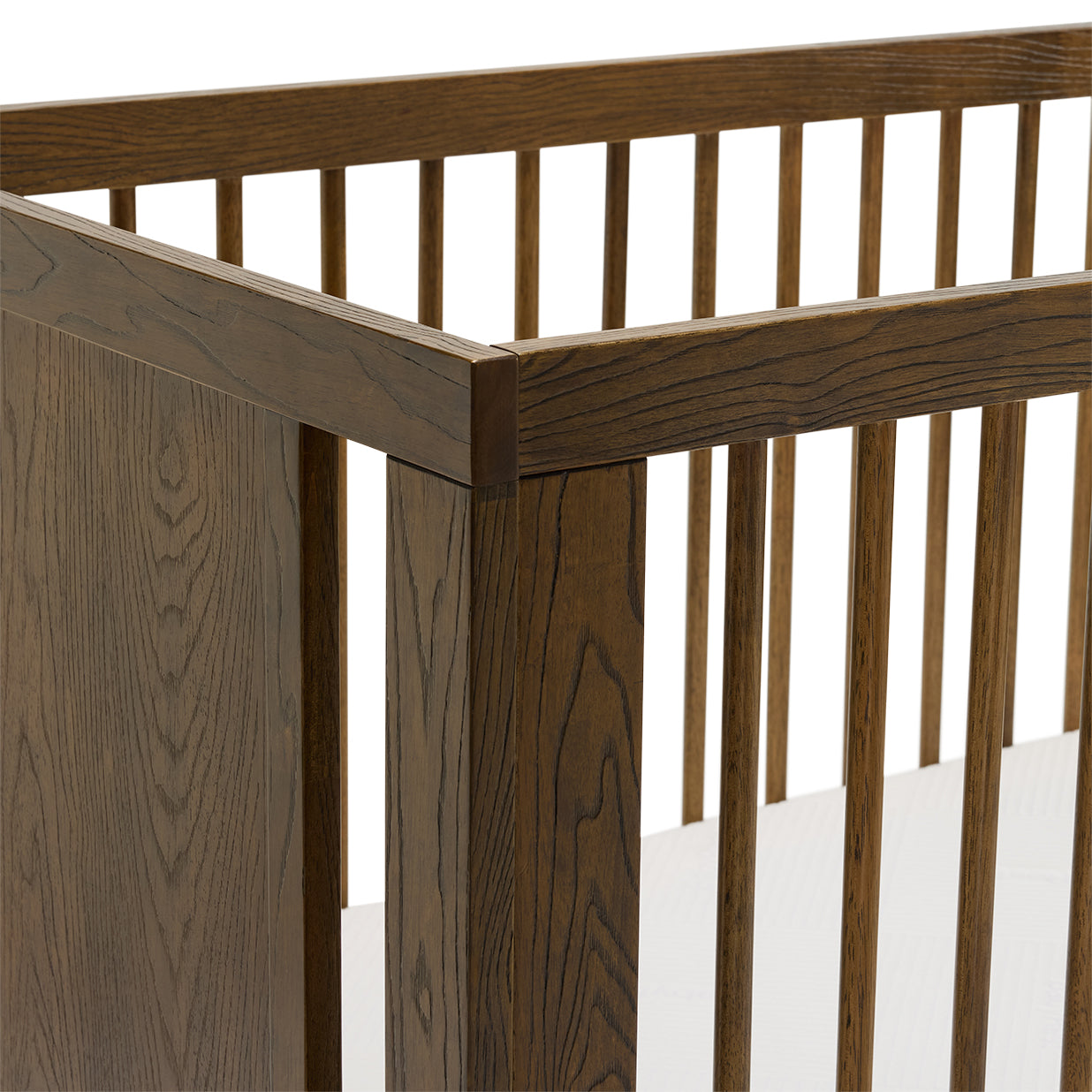 Beckett Dropside Cot Heritage Walnut