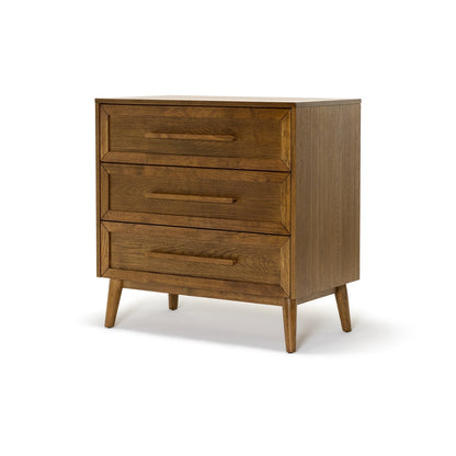 Beckett Chest 3 Drawer. Heritage Walnut