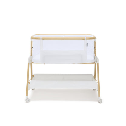 Alfie² Bedside Bassinet - White/Natural