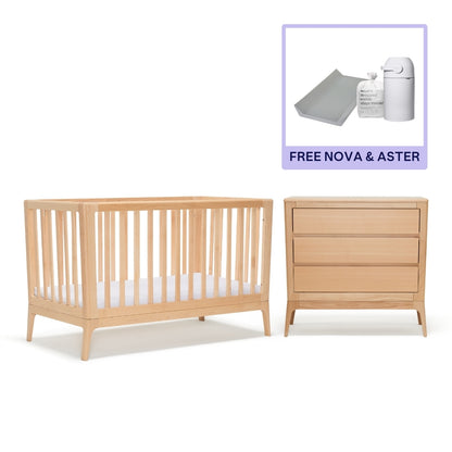 Amara Cot & Chest + Changing bundle