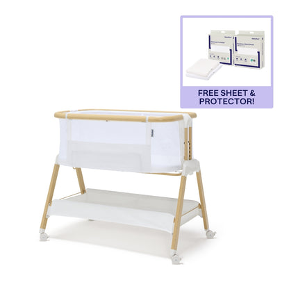 Alfie² Bedside Bassinet + Bedding bundle