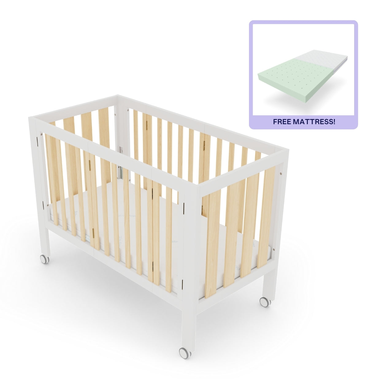 Dixie Folding Cot + ComfiCore bundle