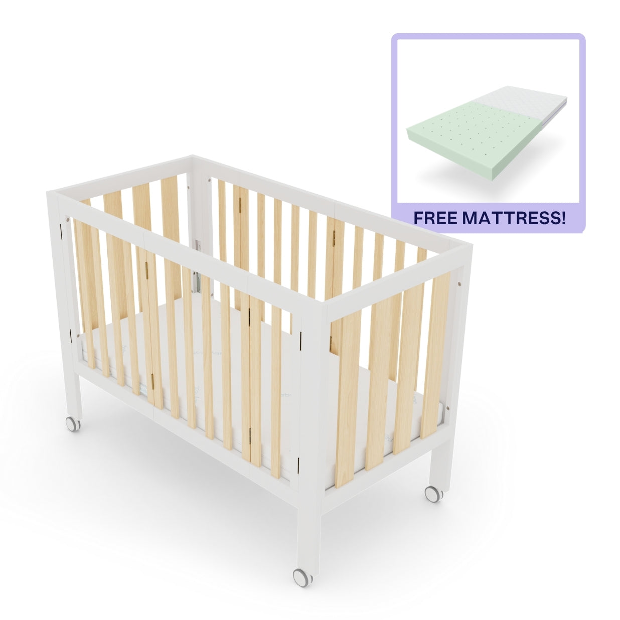 Dixie Folding Cot + ComfiCore bundle