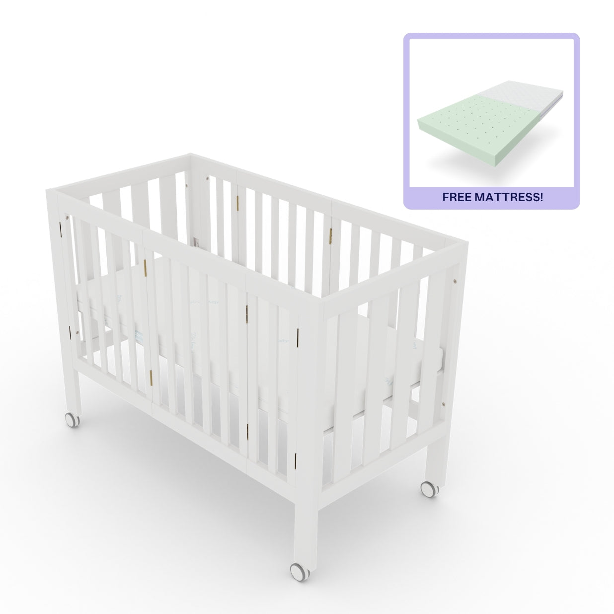 Dixie Folding Cot + ComfiCore bundle