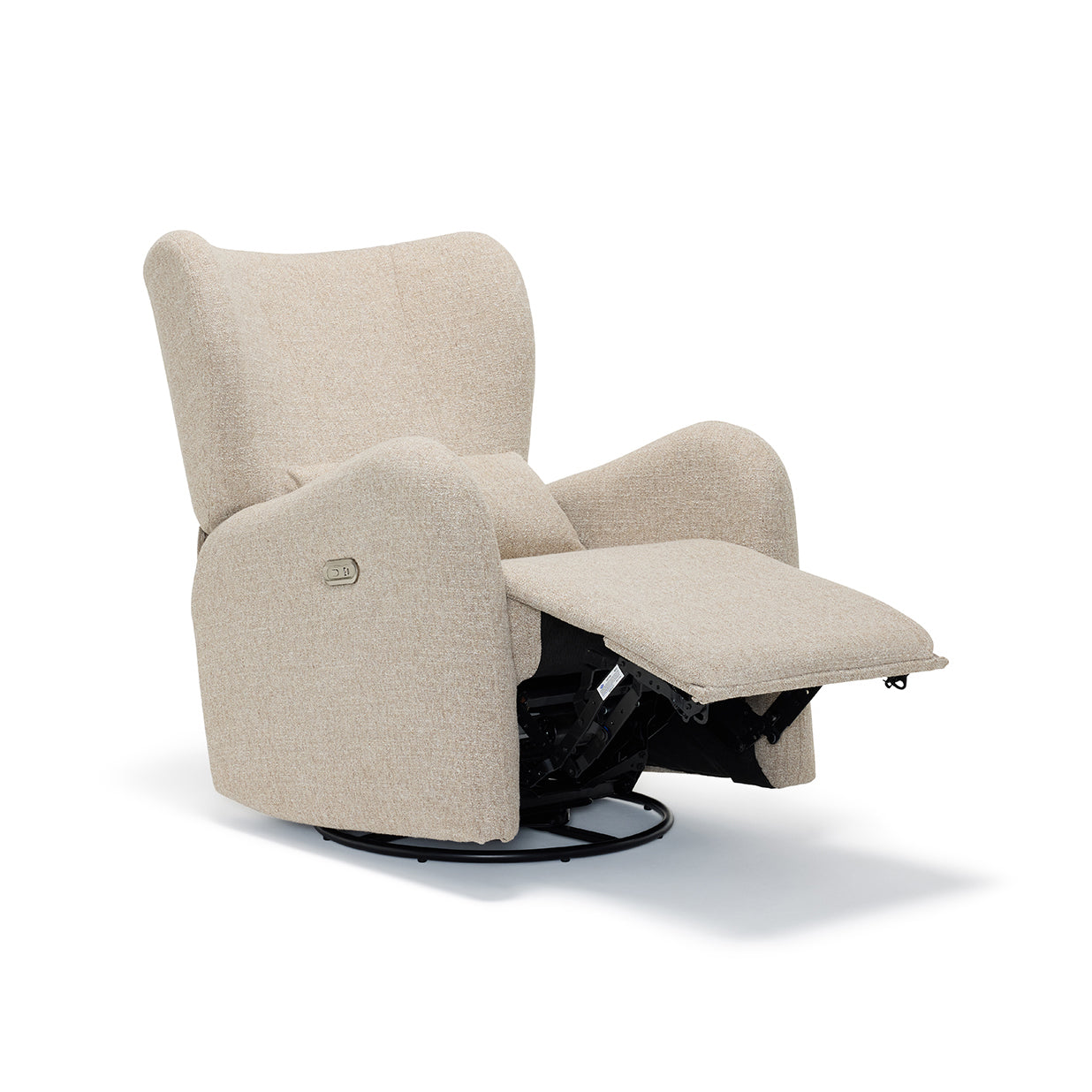 Celeste Electric Nursery Chair - Pebble Weave