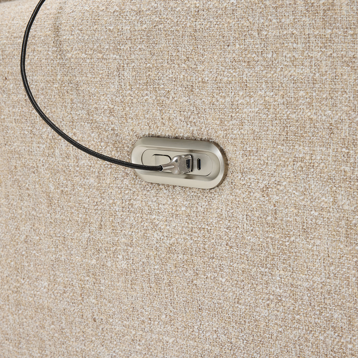 Celeste Electric Nursery Chair - Pebble Weave