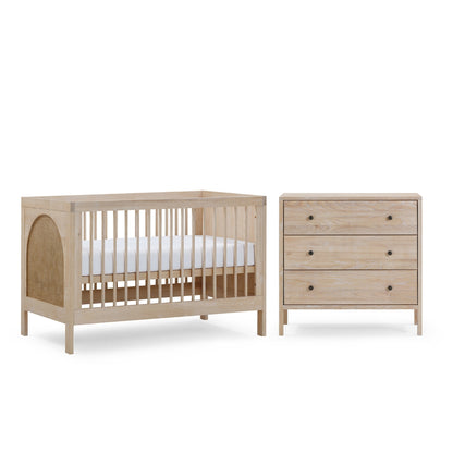 Grove Cot & Chest Nursery Package - Vintage Ash