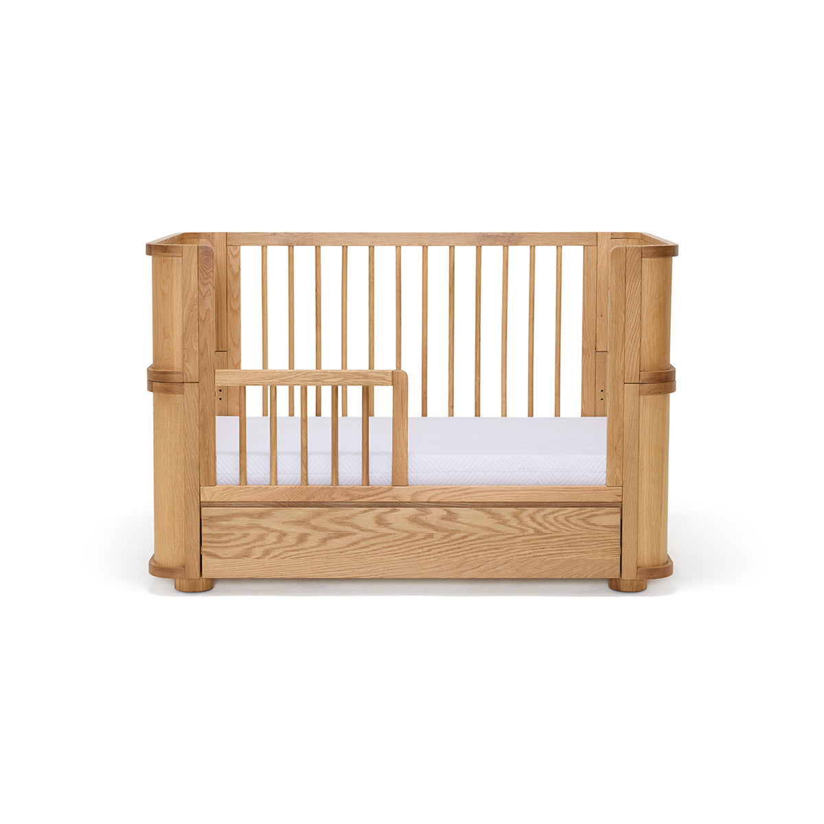 Harcourt Junior Bedrail Oak