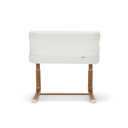 Swan Smart Electric Bassinet - White/Walnut