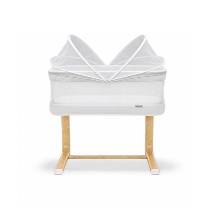 Swan Smart Electric Bassinet - White/Natural