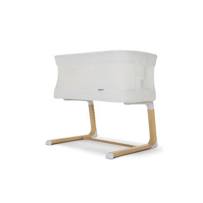Swan Smart Electric Bassinet - White/Natural