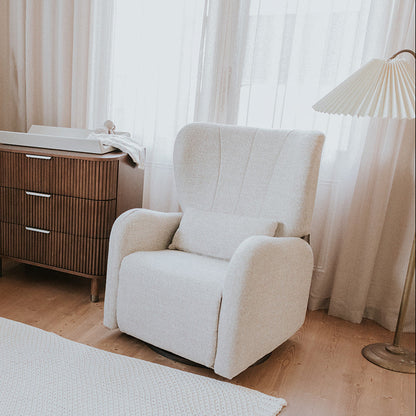 Celeste Electric Nursery Chair - Pebble