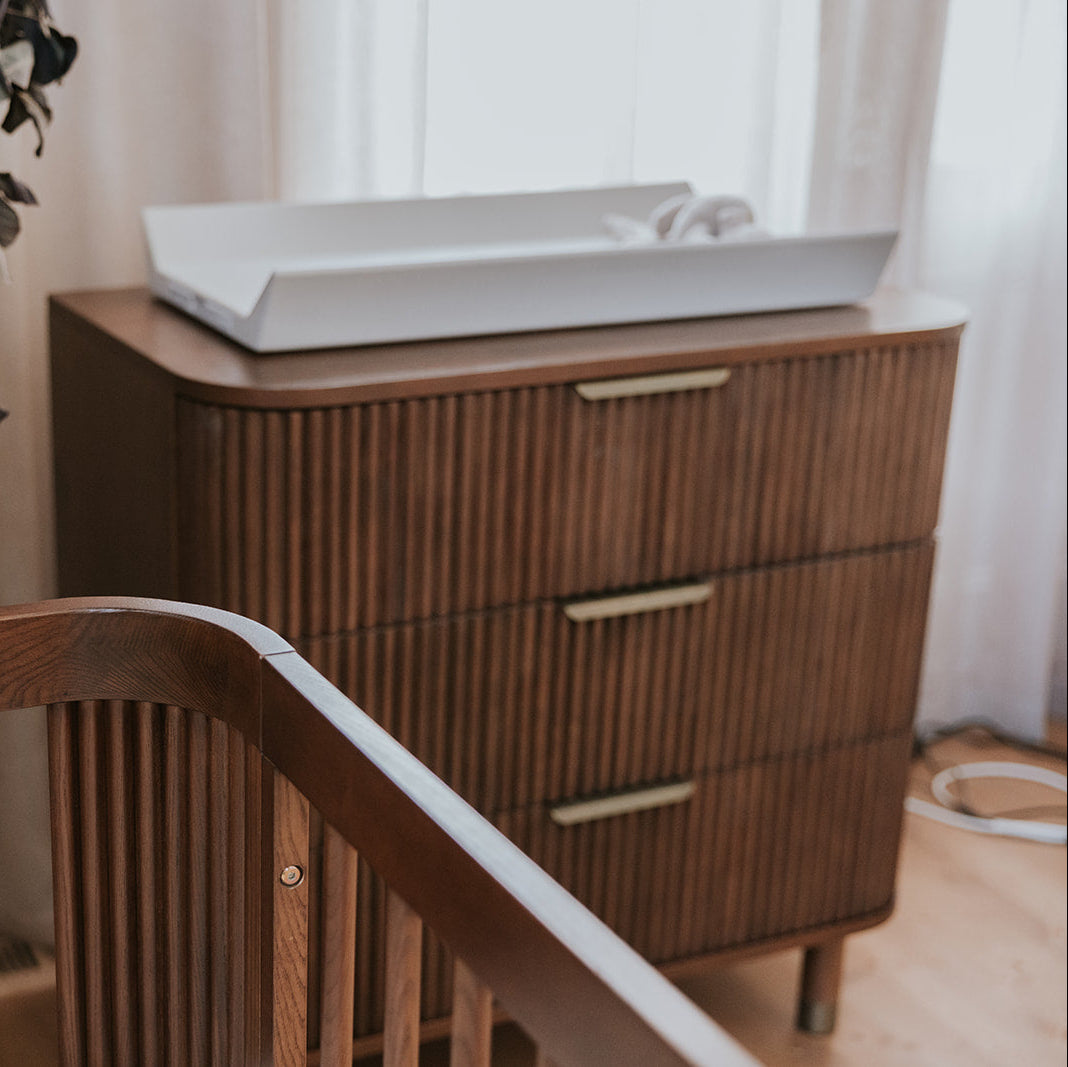 BabyRest Juno Chest - Walnut