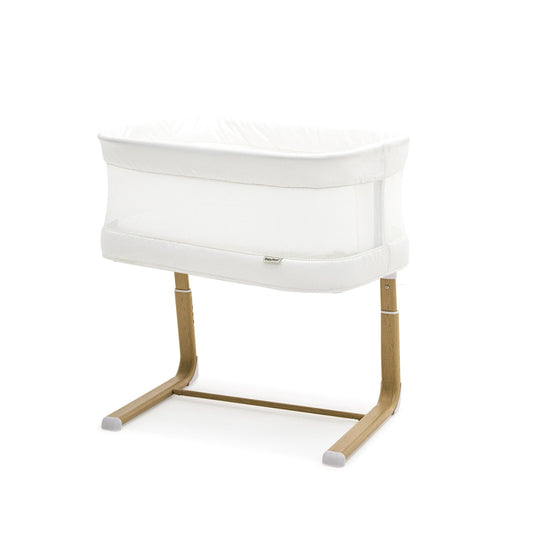 Swan Smart Electric Bassinet - White/Natural