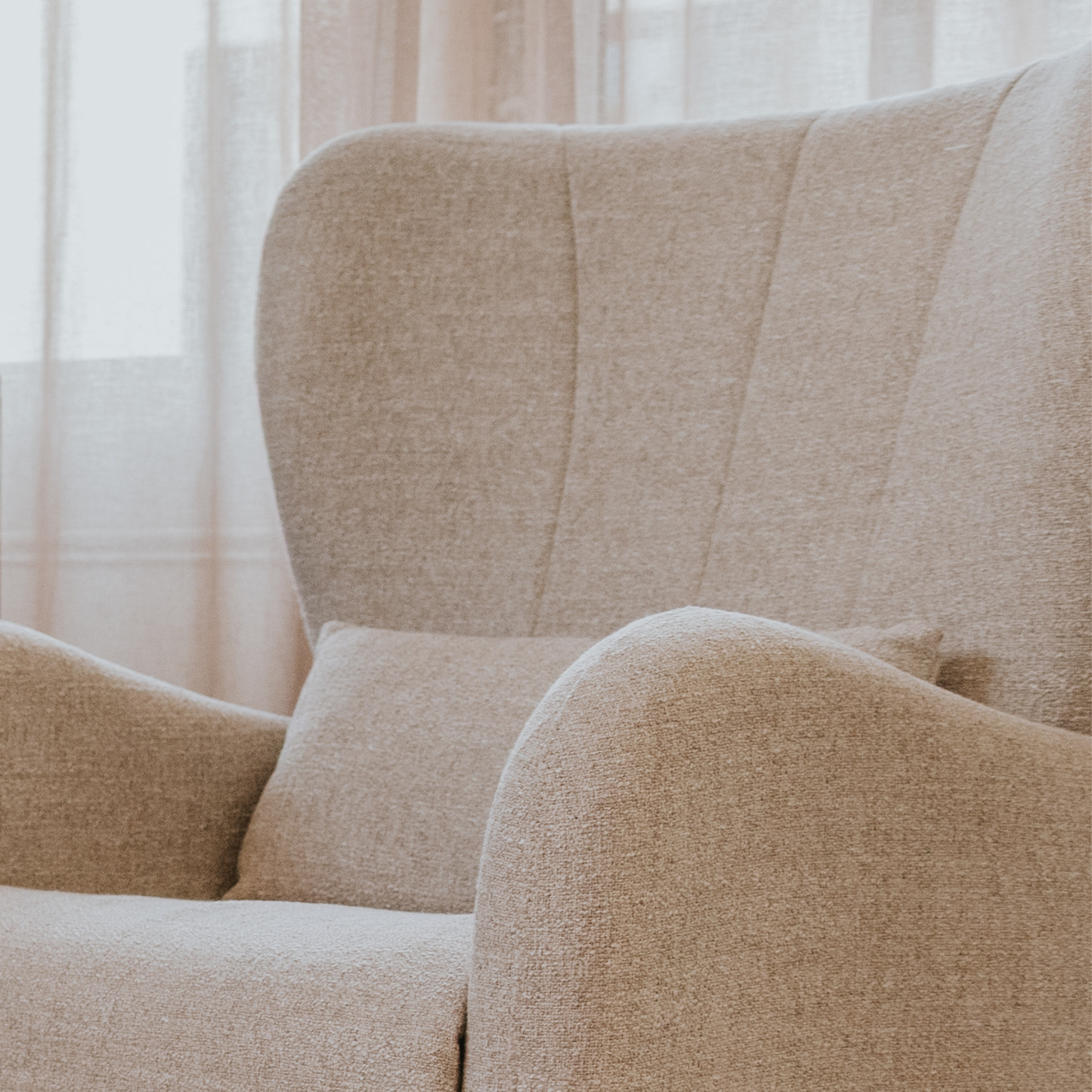 Celeste Electric Nursery Chair - Pebble Weave