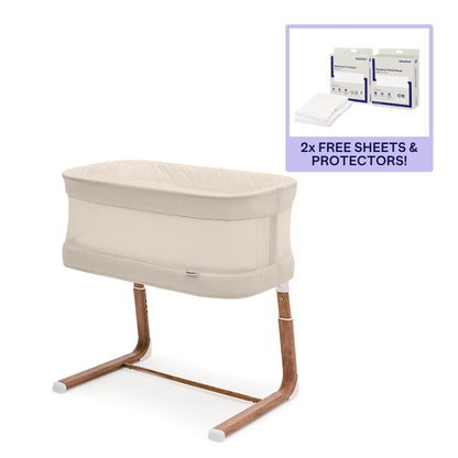 Swan Smart Bassinet + Bedding bundle