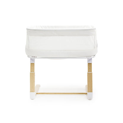 Swan Smart Electric Bassinet - White/Natural
