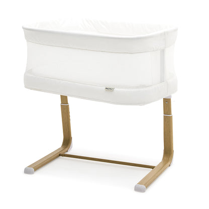 Swan Smart Electric Bassinet - White/Natural
