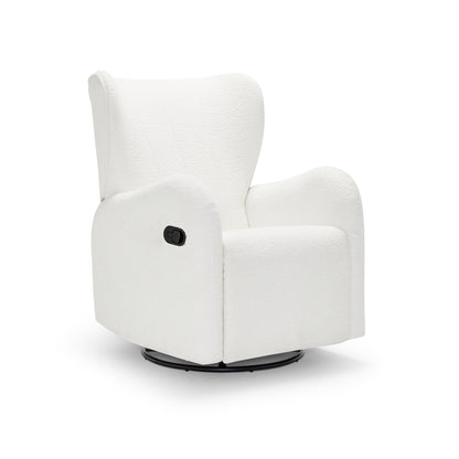 Amelia Nursery Chair - White Boucle
