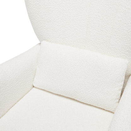 Amelia Nursery Chair - White Boucle