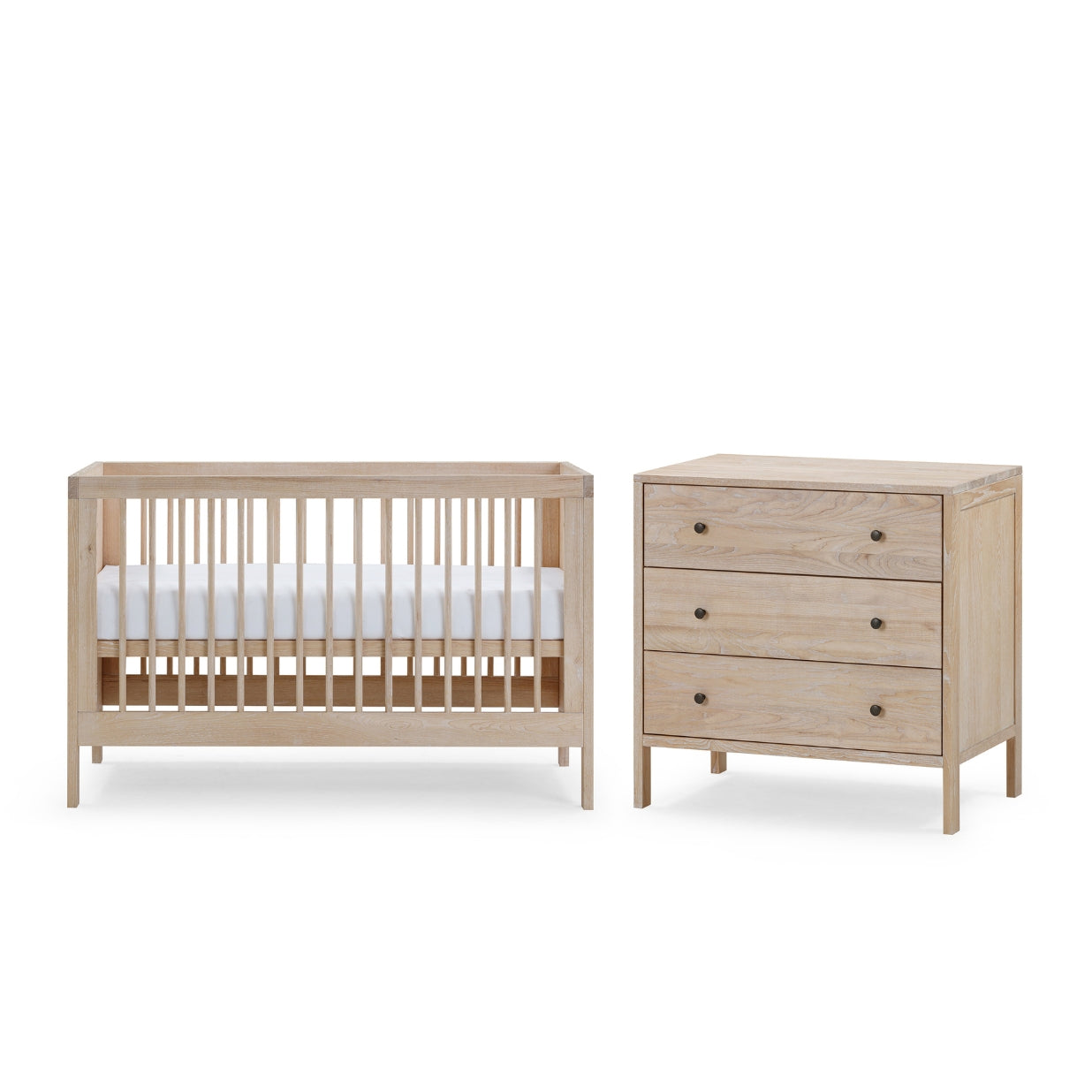 Grove Cot & Chest Nursery Package - Vintage Ash