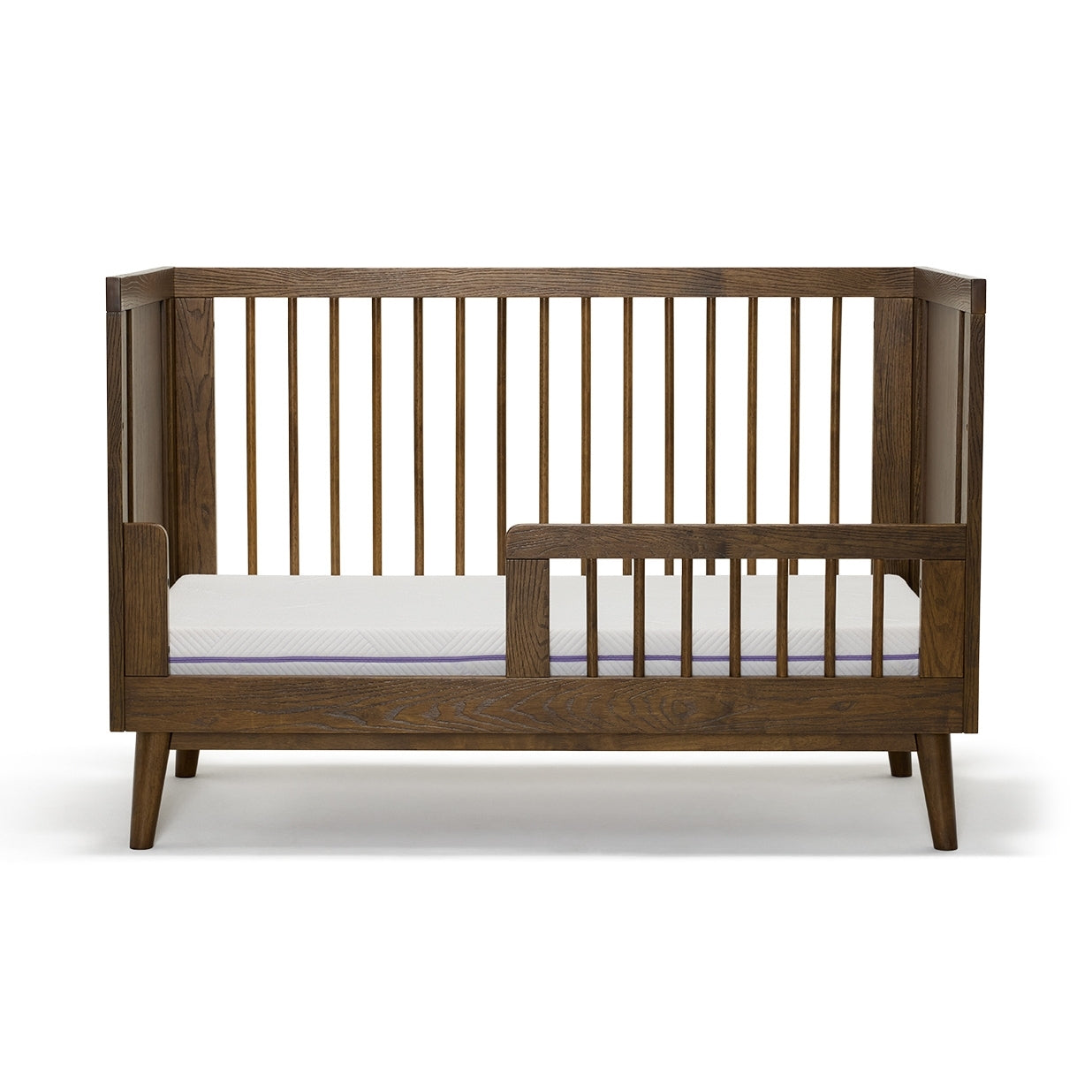 Beckett Junior Bedrail Heritage Walnut