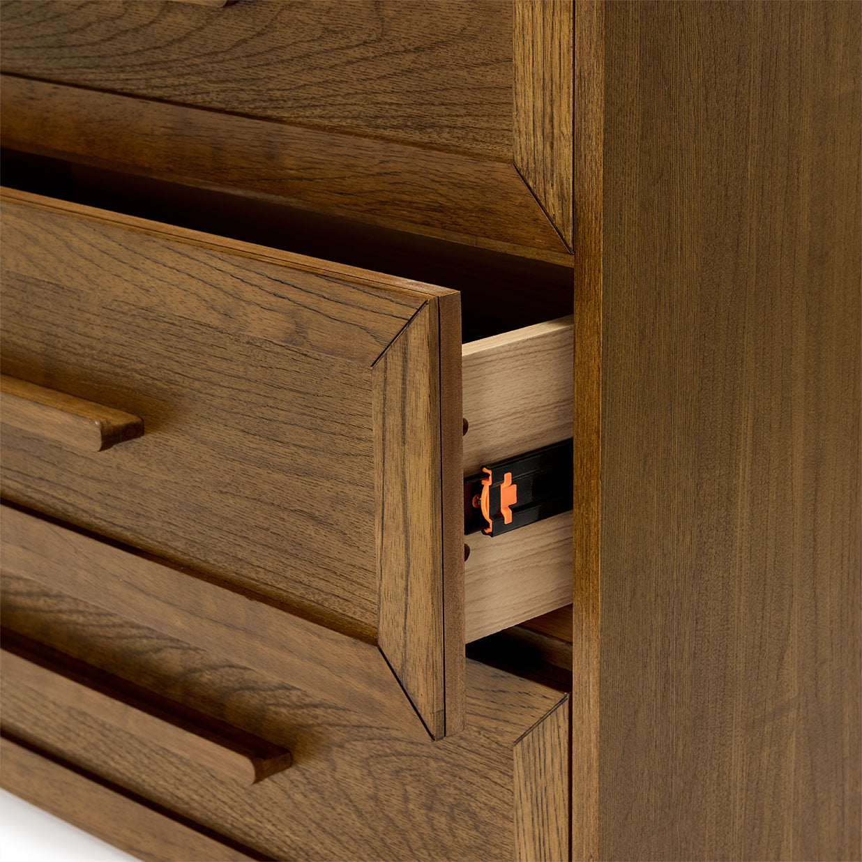 Beckett Chest 3 Drawer. Heritage Walnut