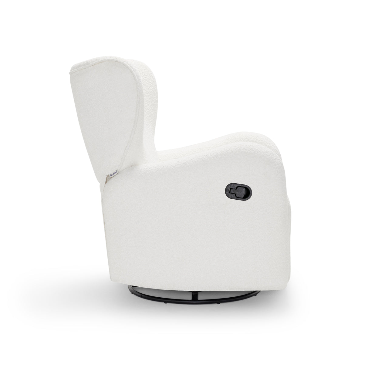 Amelia Nursery Chair - White Boucle