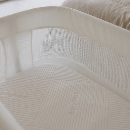 Swan Smart Electric Bassinet - White/Natural